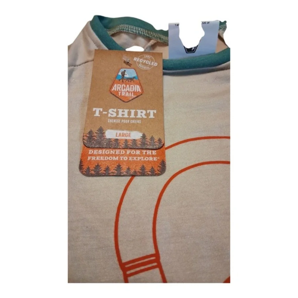 Arcadia‎ Trail Eco-Warrior Dog Tee - 100% Recycled Large | Save The Planet New